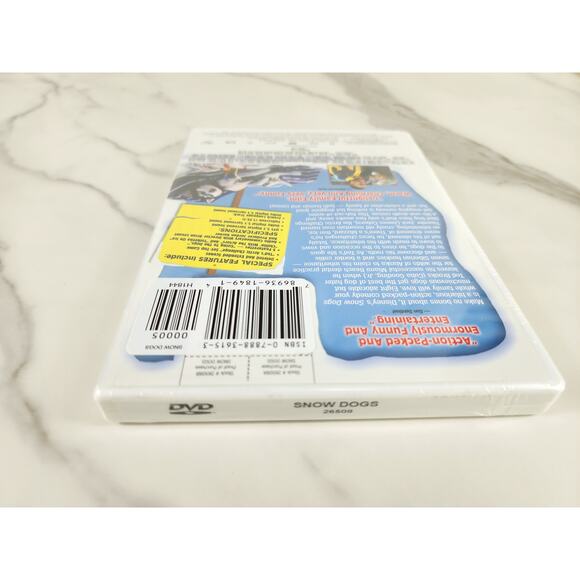 Movie Snow Dogs Disney DVD New Sealed Cuba Gooding Jr Dolby Digital USA - Picture 11 of 11